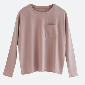 SIJO Eucalyptus Long Sleeve Top in Rose Women’s Size XS